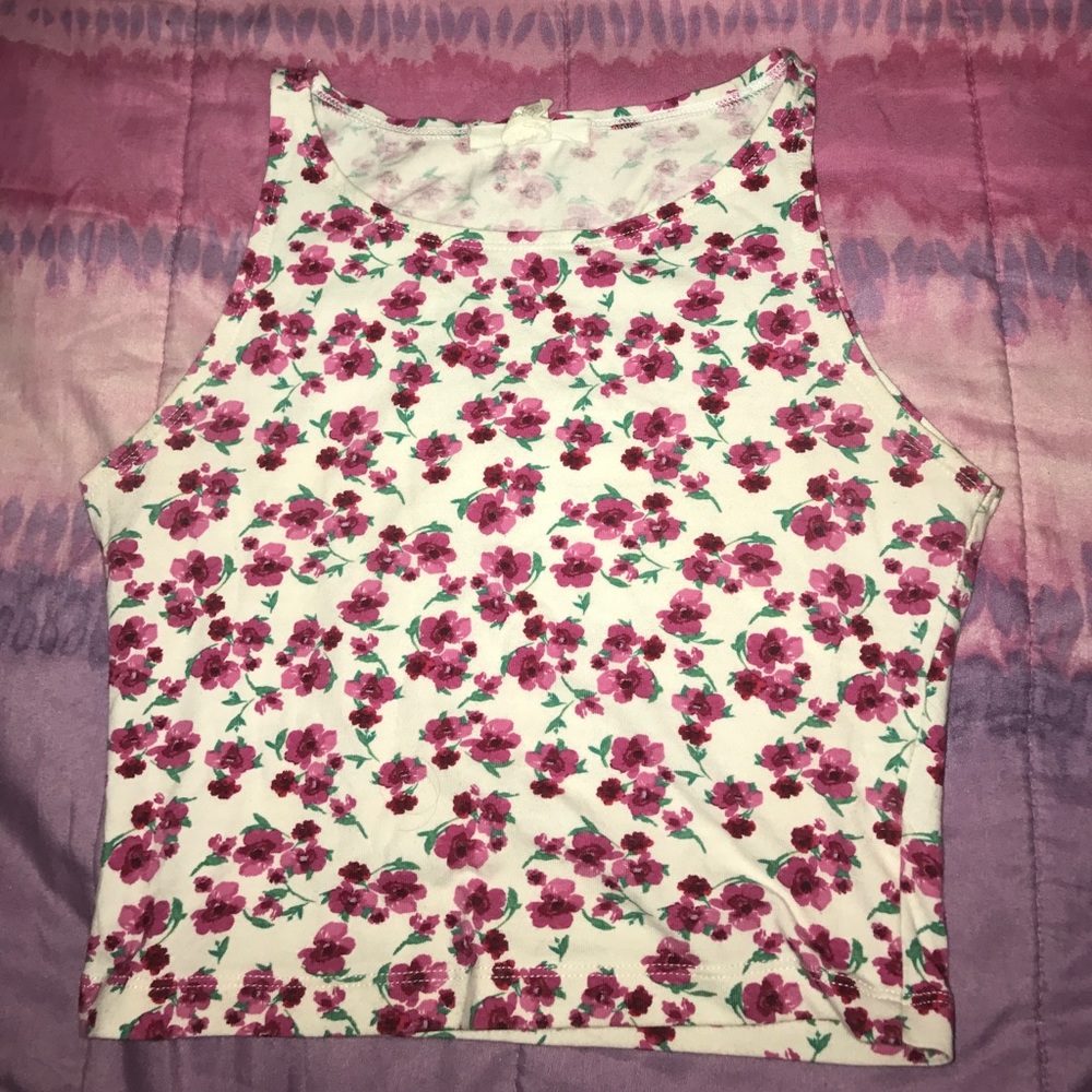 Floral Crop top