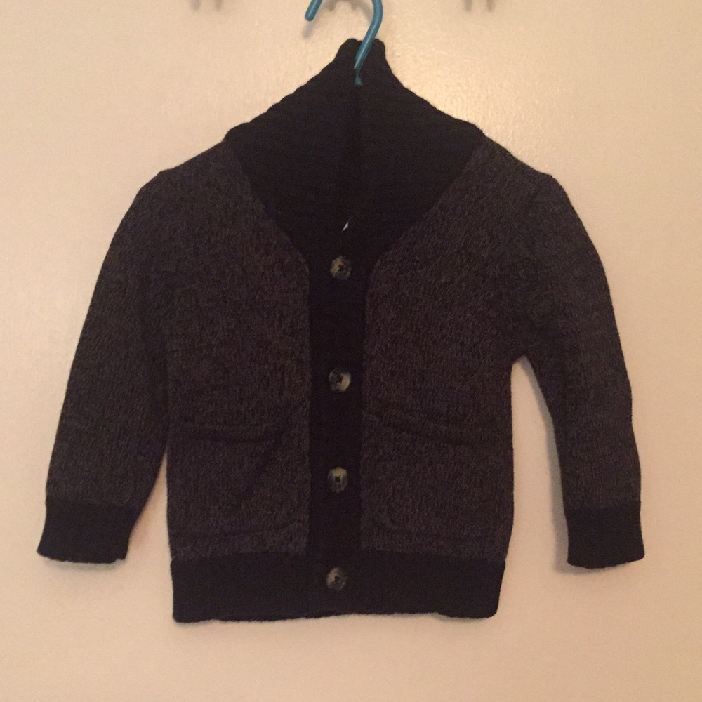 Tea boys cardigan. 6-12 mos. worn 1 time!