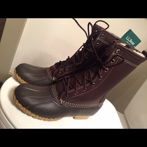 L.L. Bean Shearling lined boots