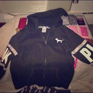 Hoodie pink Victoria secret small