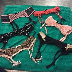 6 garter belts