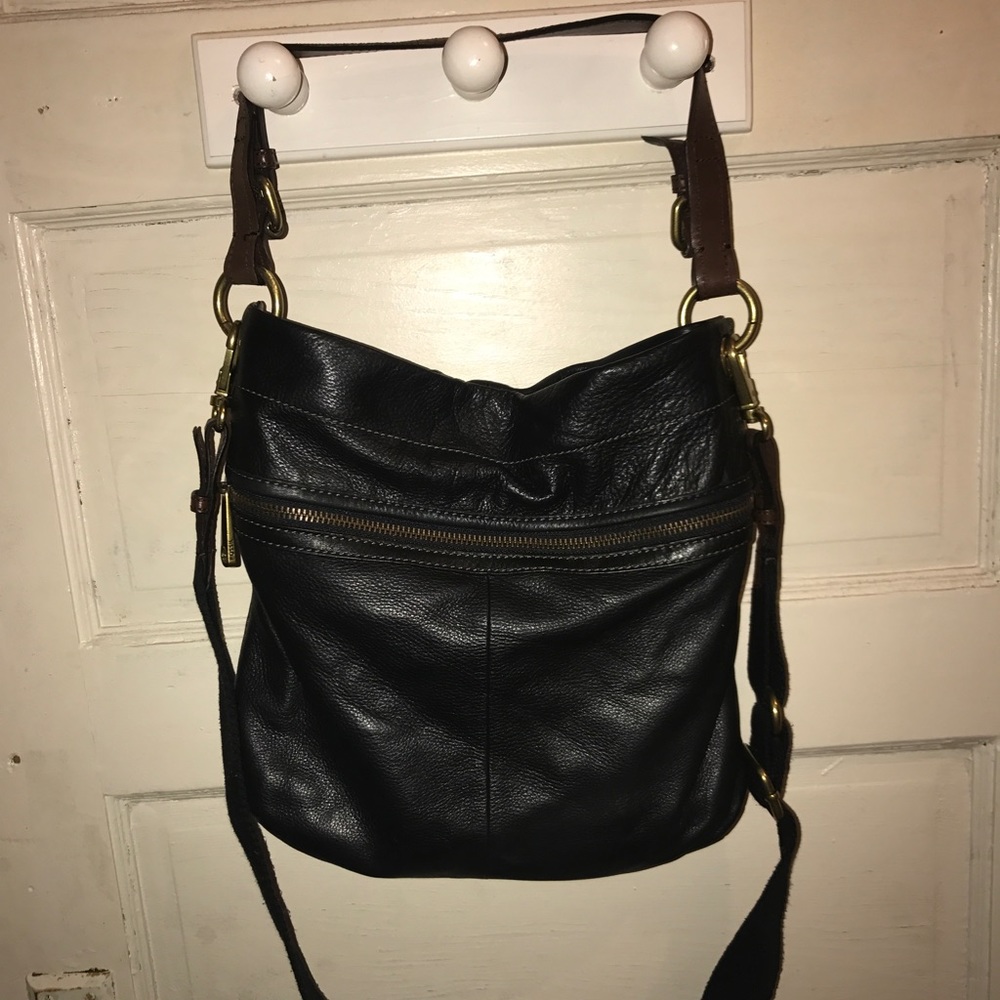 Fossil Leather Crossbody/Shoulder bag
