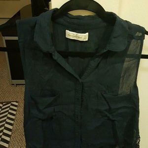 Abercrombie & Fitch sheer crop