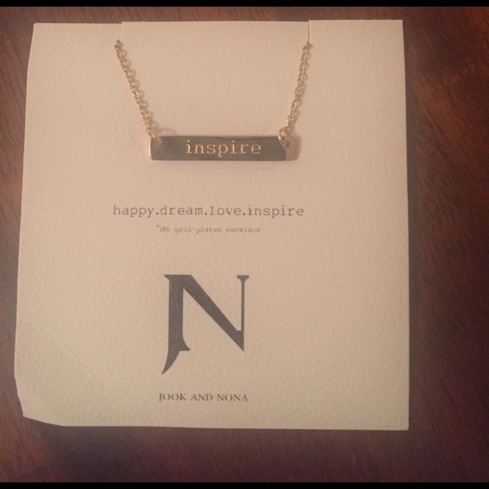 Jook and Nona INSPIRE necklace