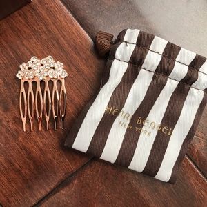 Henri Bendel Rosegold Hair Comb