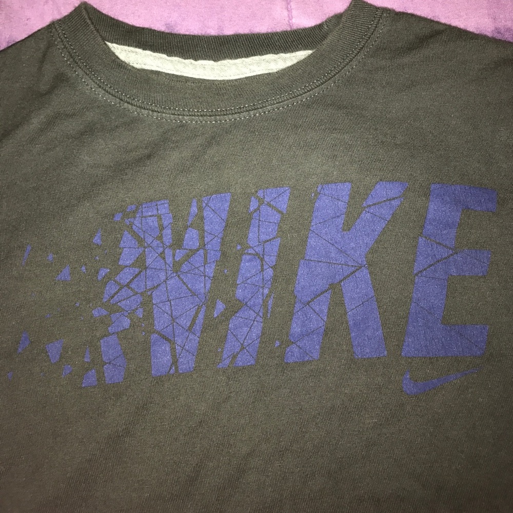 Cute self-made Nike crop top