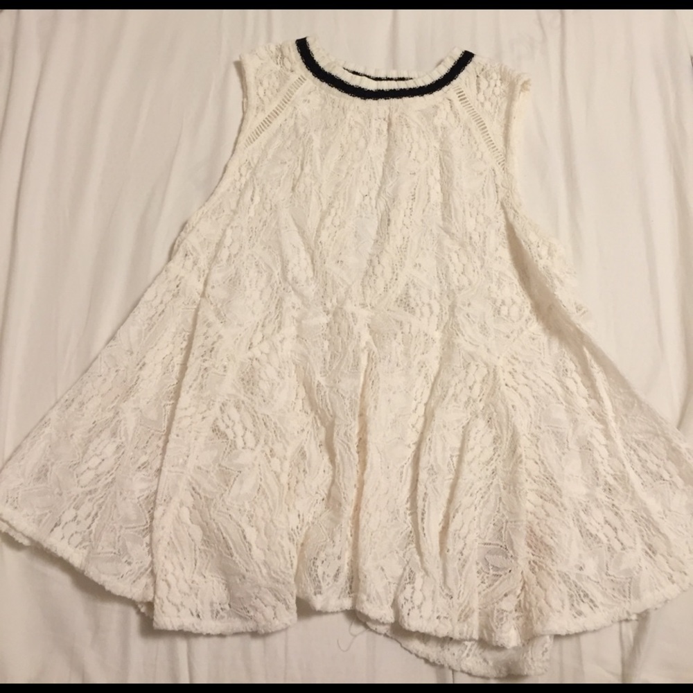Lace tank top