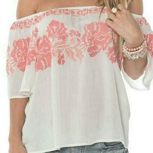 Cabo Sunset Off-the-Shoulder