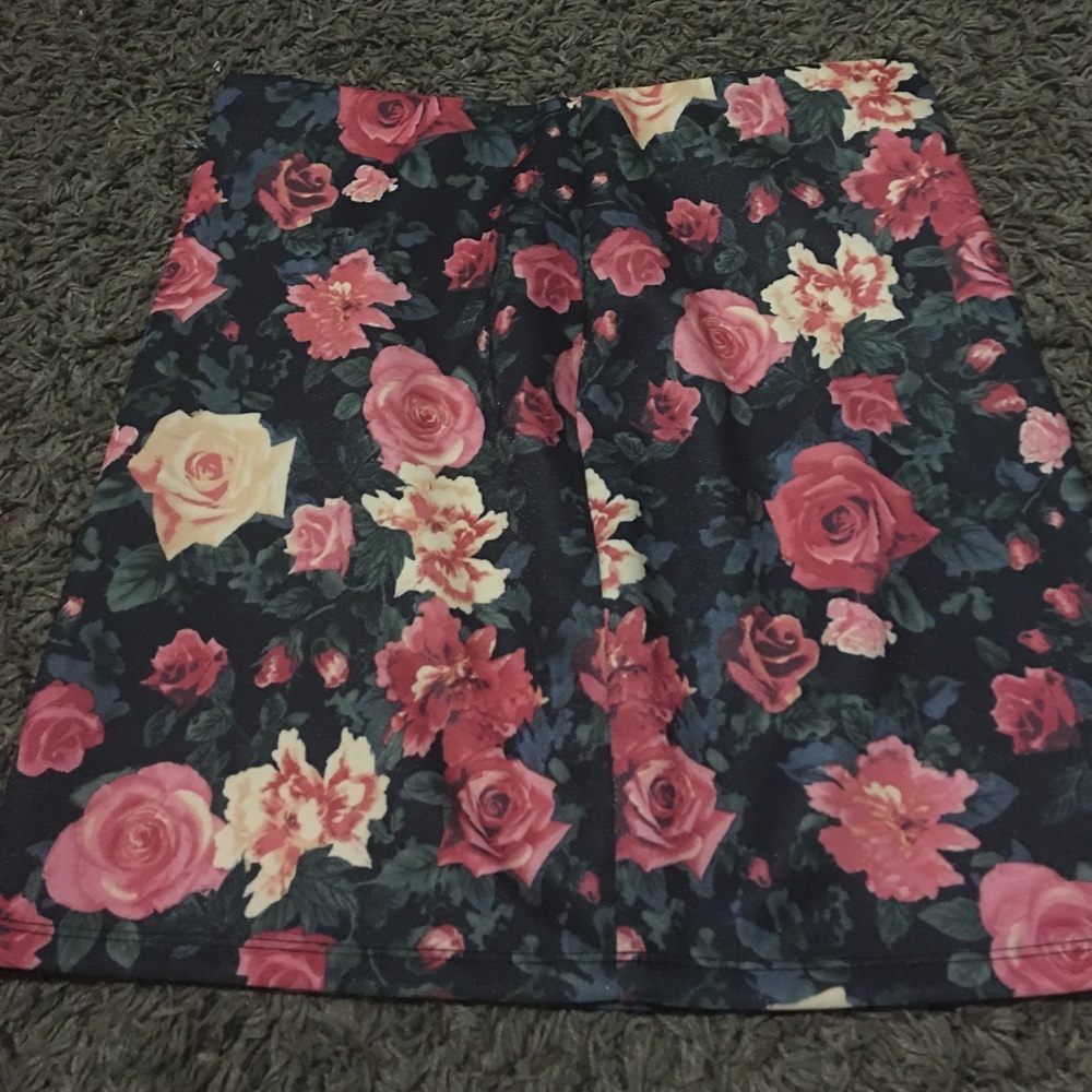 Floral skirt
