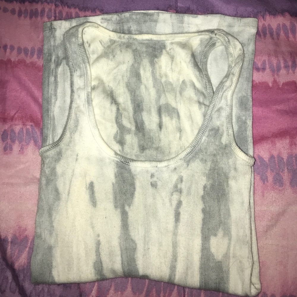 Bleached tank top