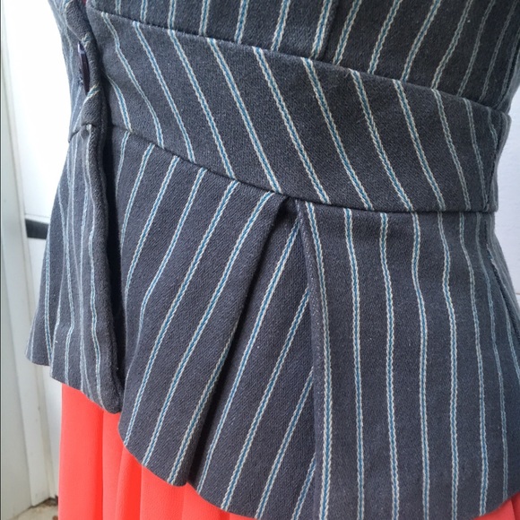 Lux UO Grey striped blazer - Picture 5 of 7