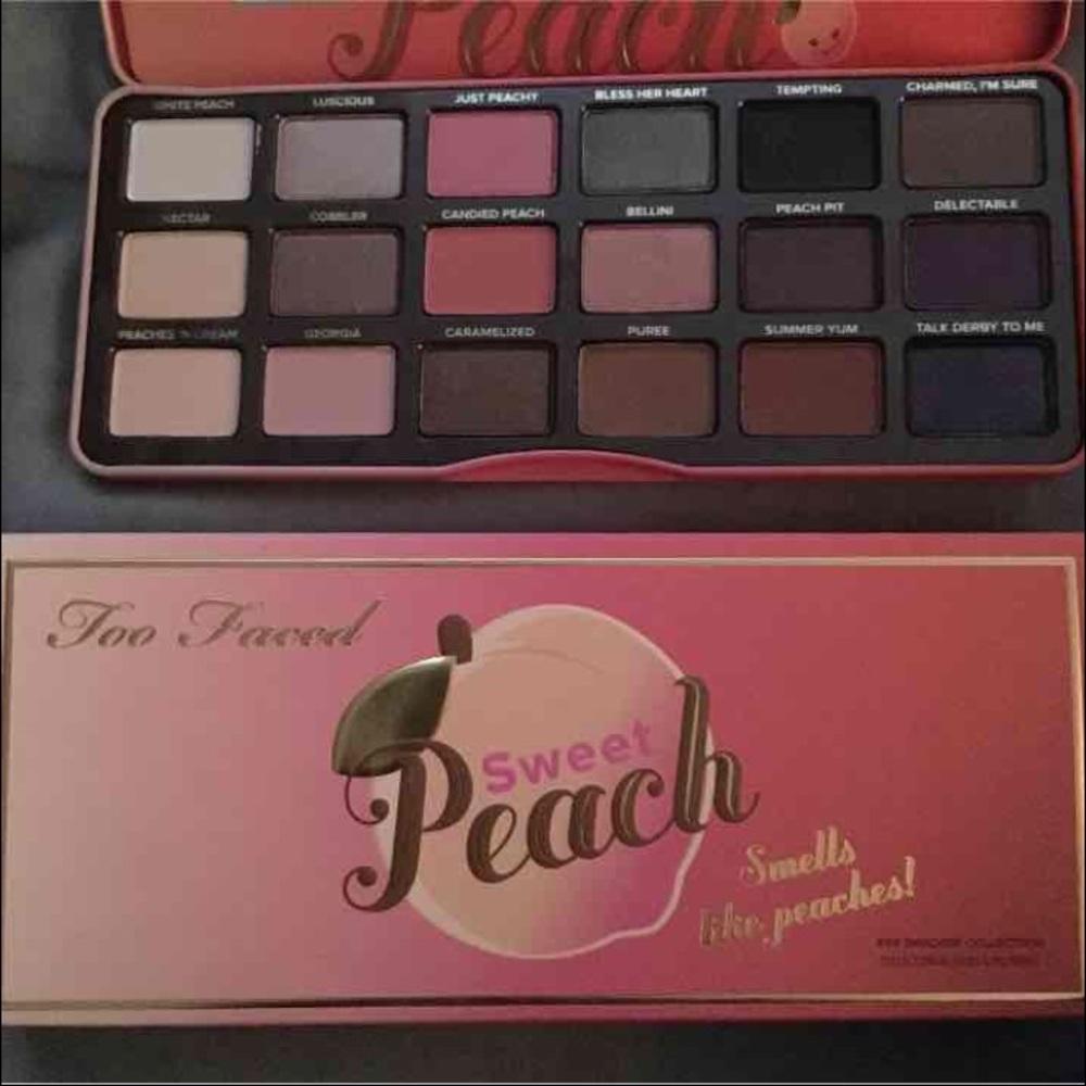 Too faced sweet peach eyeshadow palette