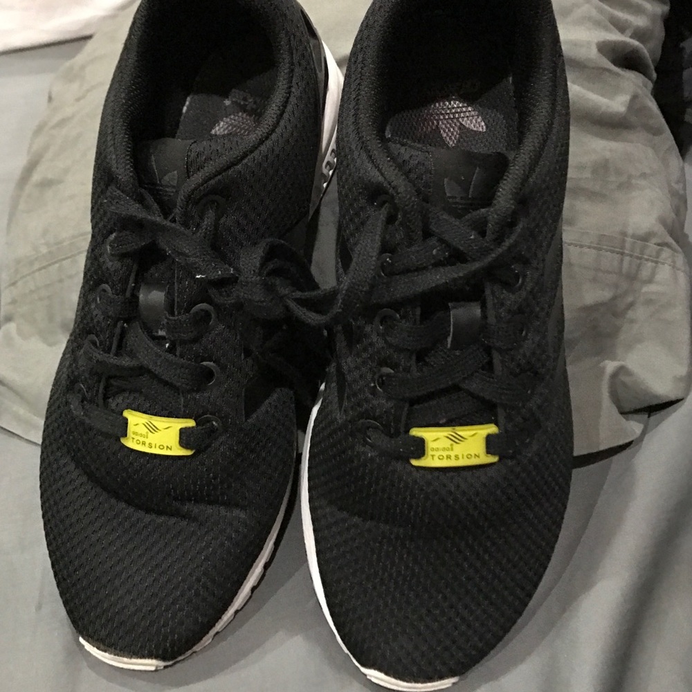 Adidas flux! Super comfortable!