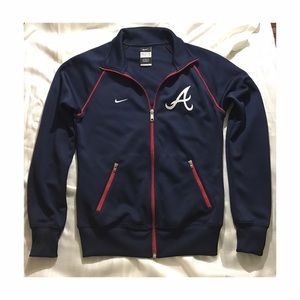 Women's Nike MLB Atlanta Braves Track Jacket