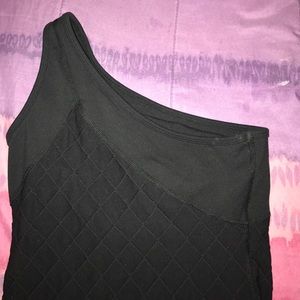 One shoulder workout top
