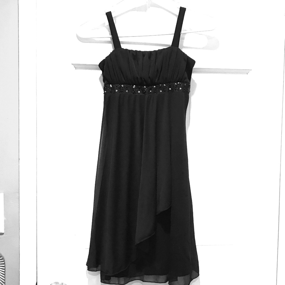 Black Sequence Dress