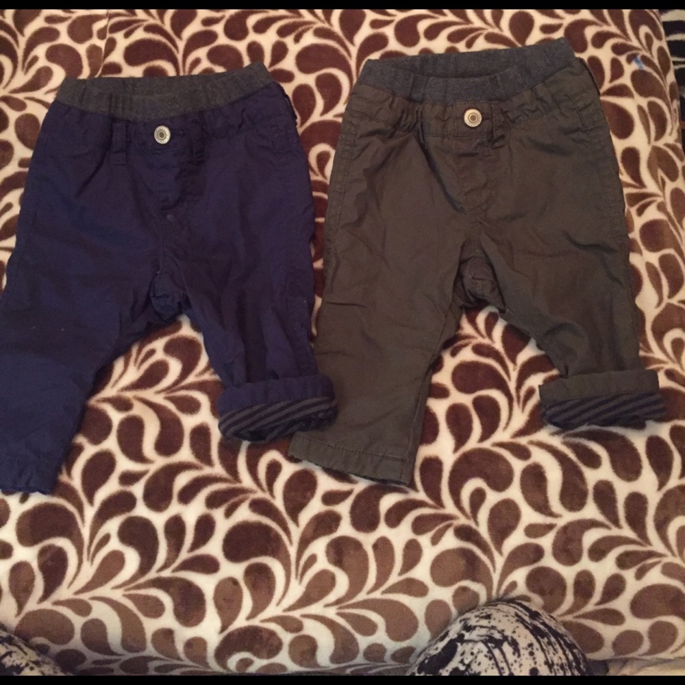 Bit'z Kids Children's Boutique pants. 6-12 mos