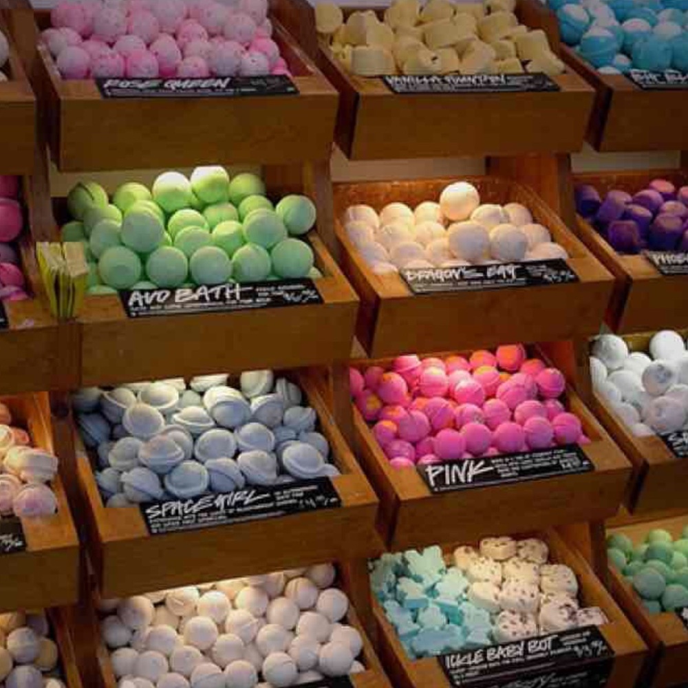 Bath bombs all colors
