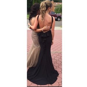 Jasz Couture #5758 black gown