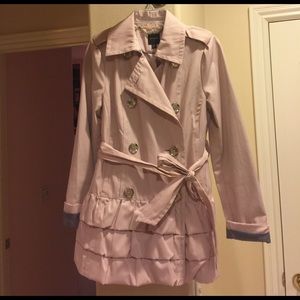 Express Jackets & Coats - Light Pink Trench Express Jackets & Coats - Light Pink Trench