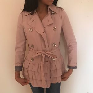 Express Jackets & Coats - Light Pink Trench Express Jackets & Coats - Light Pink Trench