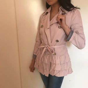 Express Jackets & Coats - Light Pink Trench Express Jackets & Coats - Light Pink Trench