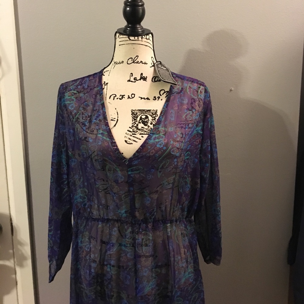 Flowy ankle length dress!