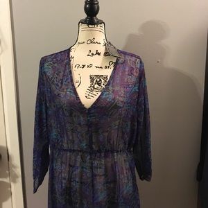 Flowy ankle length dress!