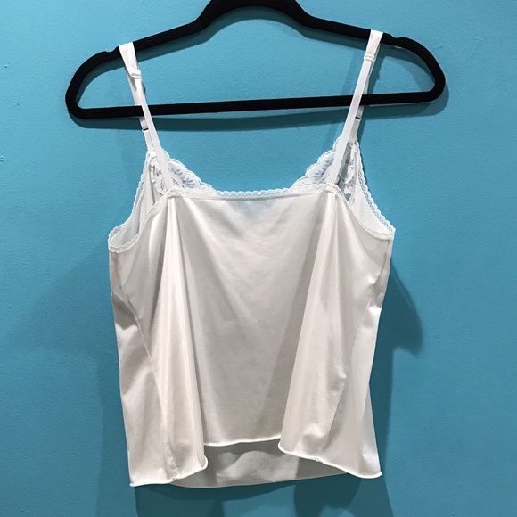 White Silk Tank - Picture 2 of 2