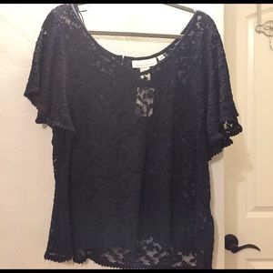 NWT Oversized lace H&M top