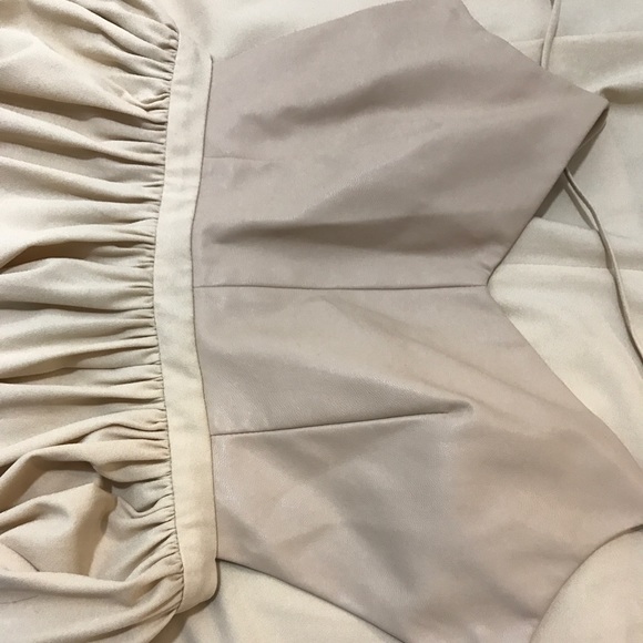 blaque market Dresses - Blaque market leather low cut dress blaque market Dresses - Blaque market leather low cut dress