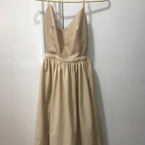 blaque market Dresses - Blaque market leather low cut dress blaque market Dresses - Blaque market leather low cut dress