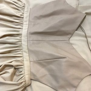 blaque market Dresses - Blaque market leather low cut dress blaque market Dresses - Blaque market leather low cut dress