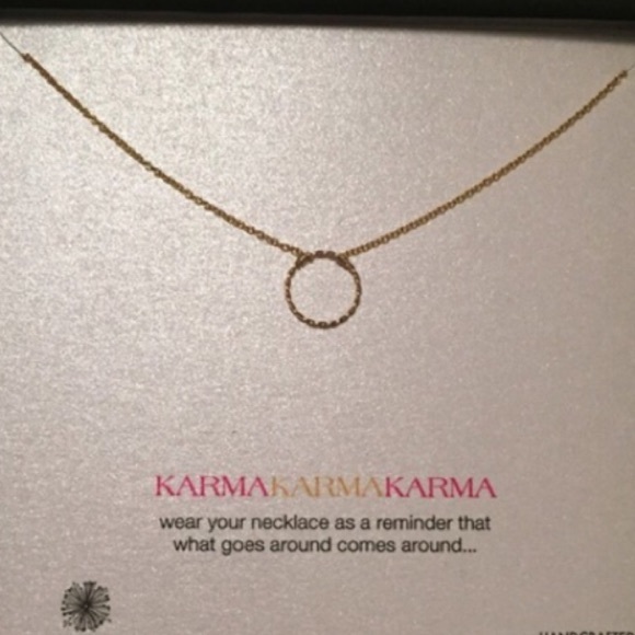 Karma Necklace in 14k Gold Fill - Picture 3 of 3