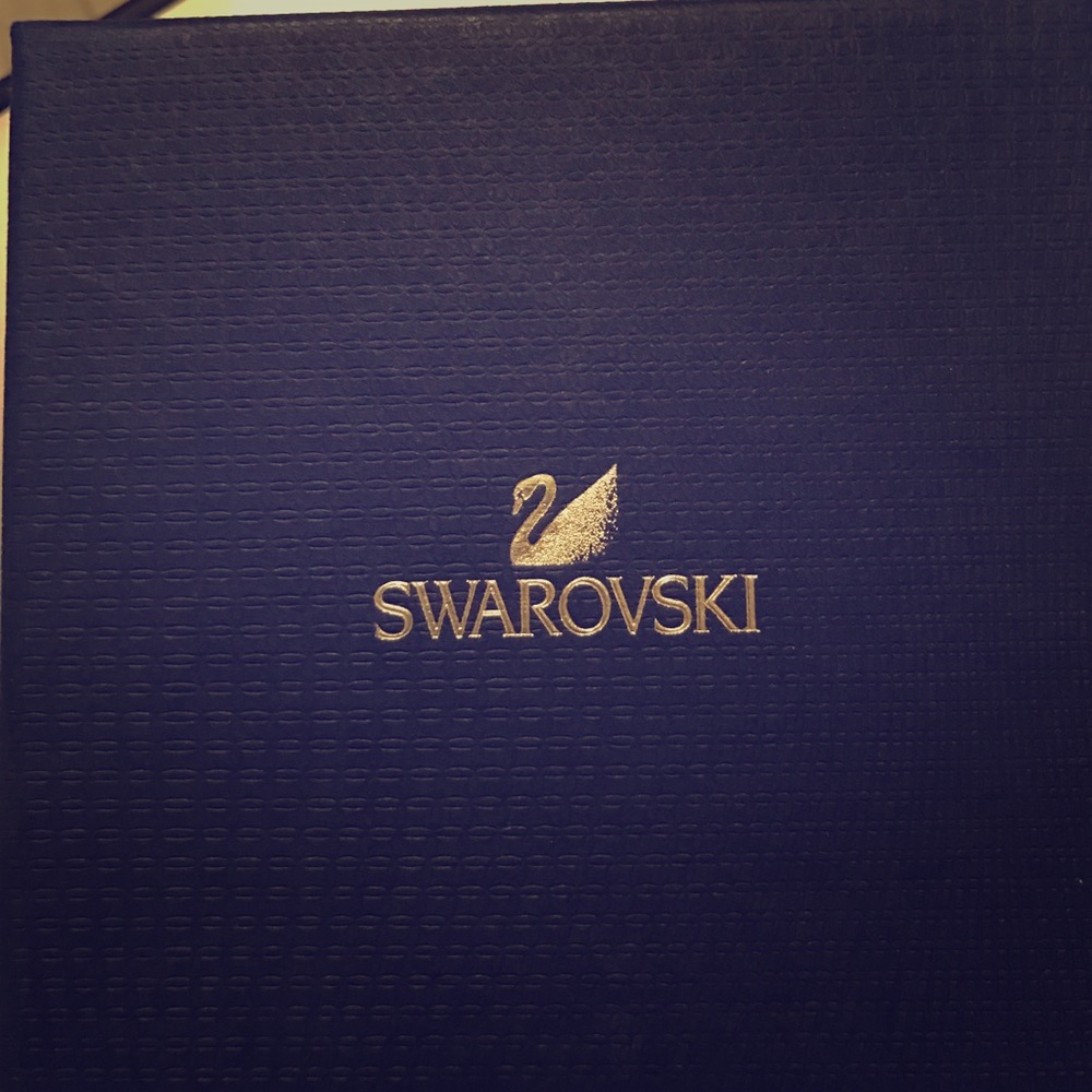 Swarovski Shimmer tea light- gold tone