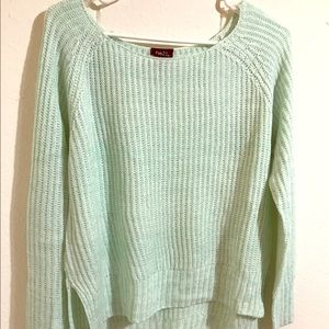 Mint green sweater