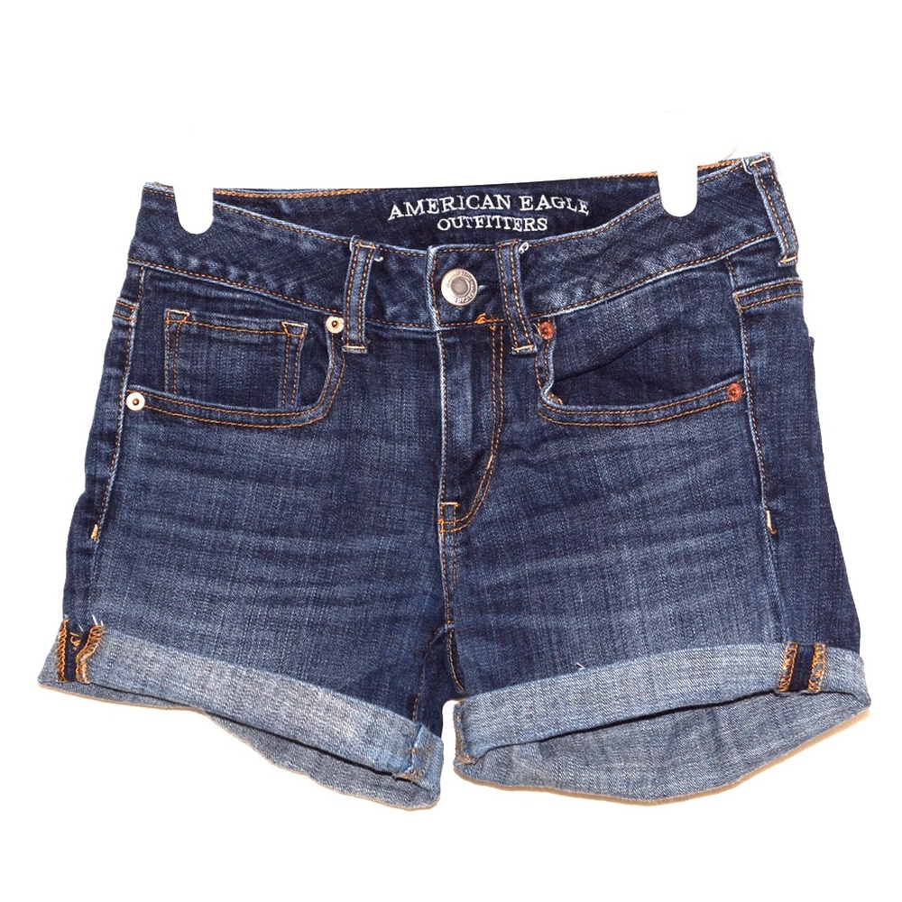 AMERICAN EAGLE Jean midi shorts