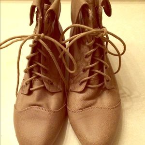 Tan boots