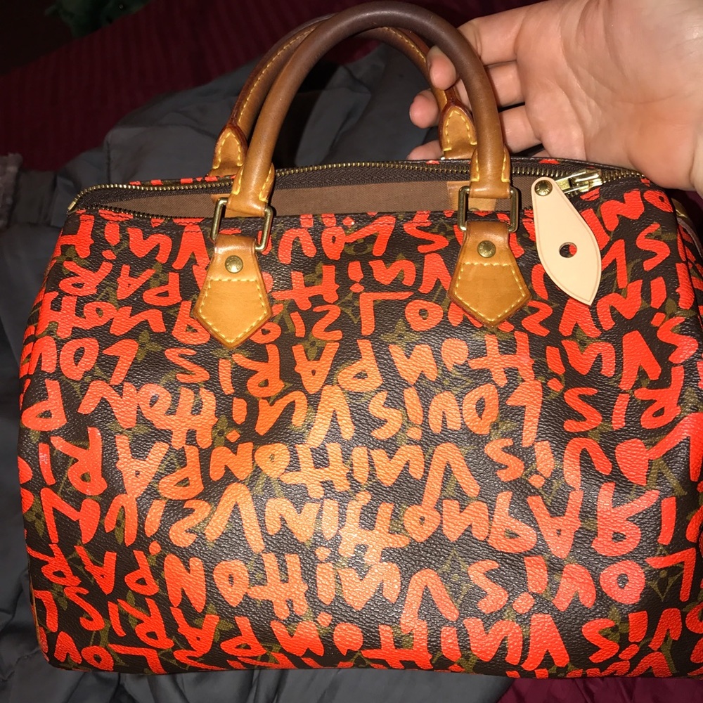 (SOLD)Louis Vuitton Stephen Sprouse speedy 30