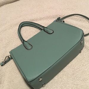 Mint green handbag