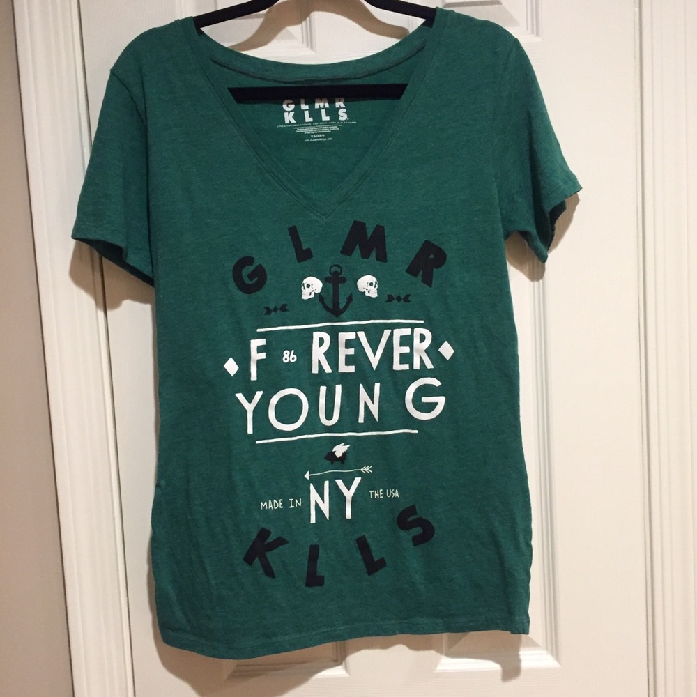 Glmr Kills V-Neck Tee