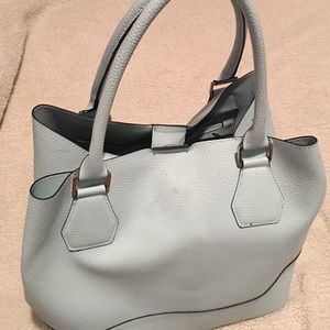 Light blue handbag - Large