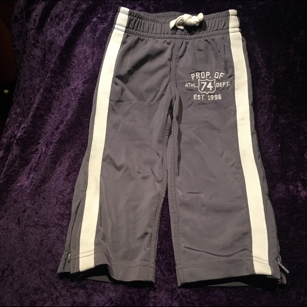 $4 if Bundled! 12 mo grey pants
