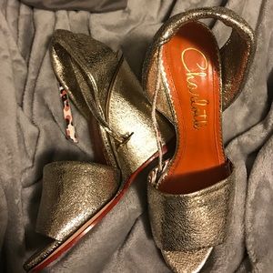 SALE ONLY TODAY 🔥Charlotte Olympia wedge sandals