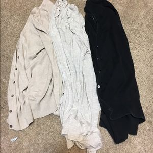 Set of 3 cardigans