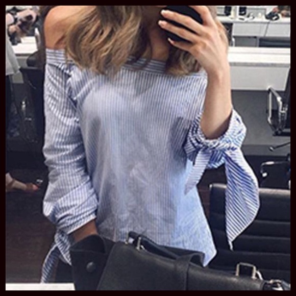 1 LEFT💕FIRM‼️5⭐Off the Shoulder Top - Picture 3 of 3