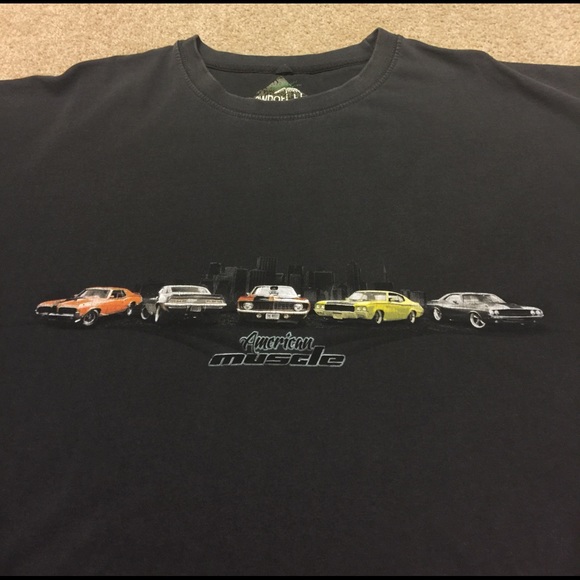 Mens American Muscle T Shirt - 