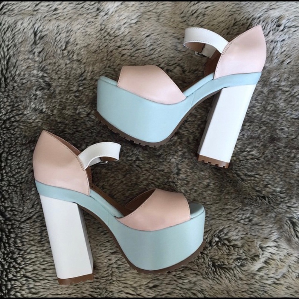 Nasty Gal platform heels