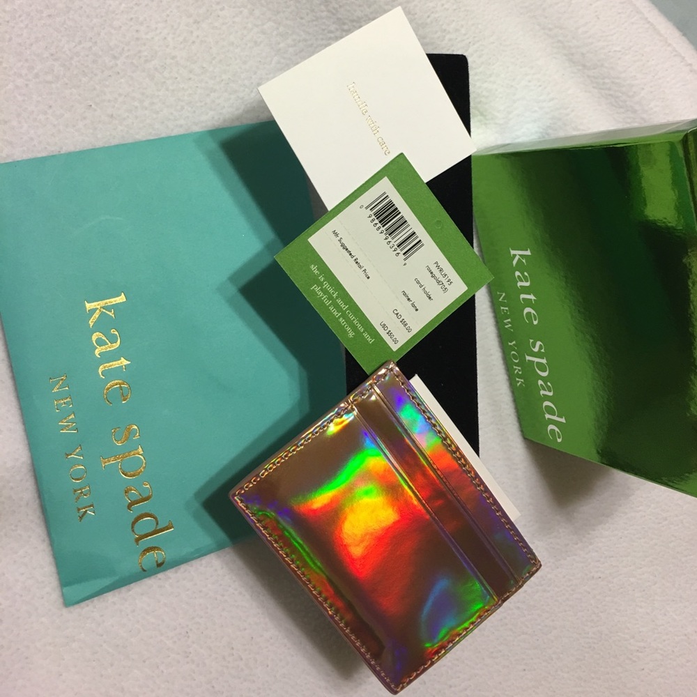 Rainer lane iridescent card holder