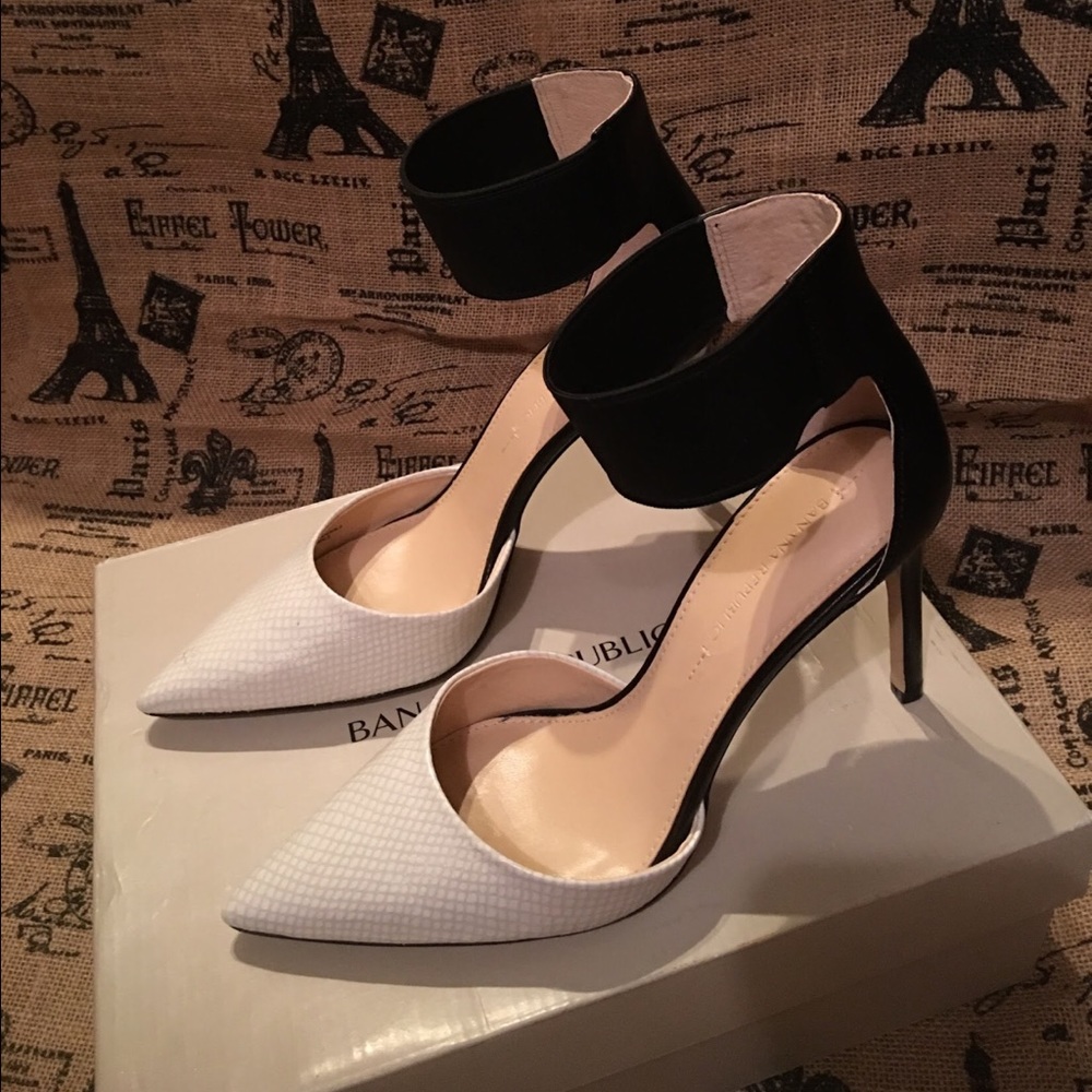 Brand new in box dress shoes 8.5  4" heel - Picture 3 of 4